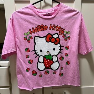 Hello Kitty strawberry t shirt